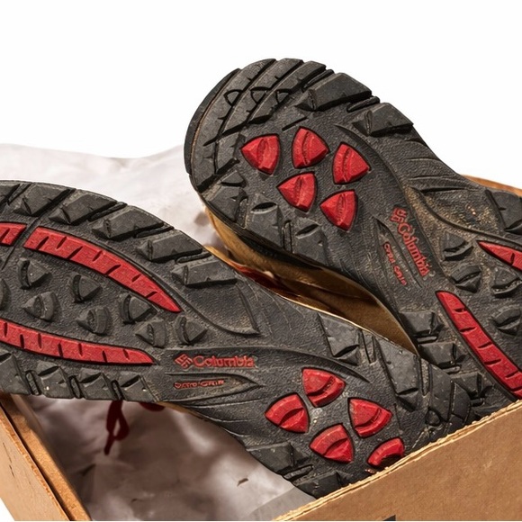 Columbia Red and Brown Hiking Boots - Picture 4 of 6